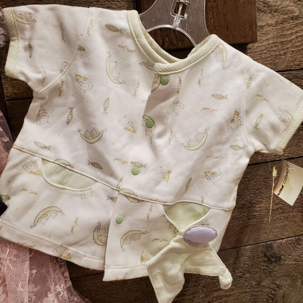 Absorba Baby Pajama Top 0–3M Unisex NWT Short Sleeve Bundle Essential